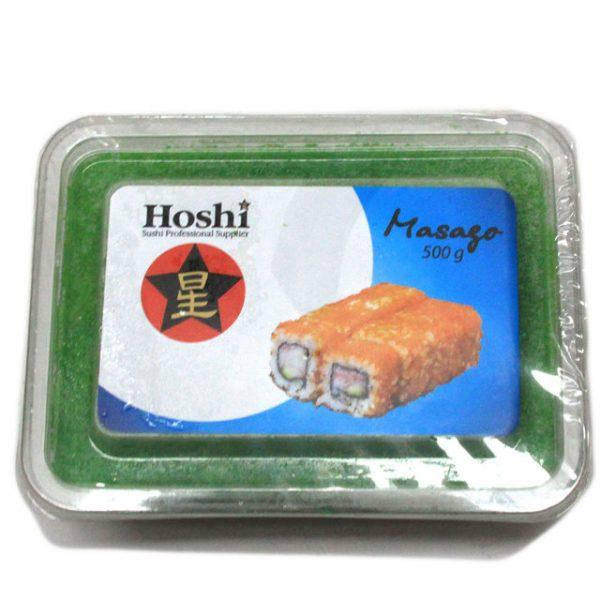 

Икра Масаго Зеленая HOSHI 500 г