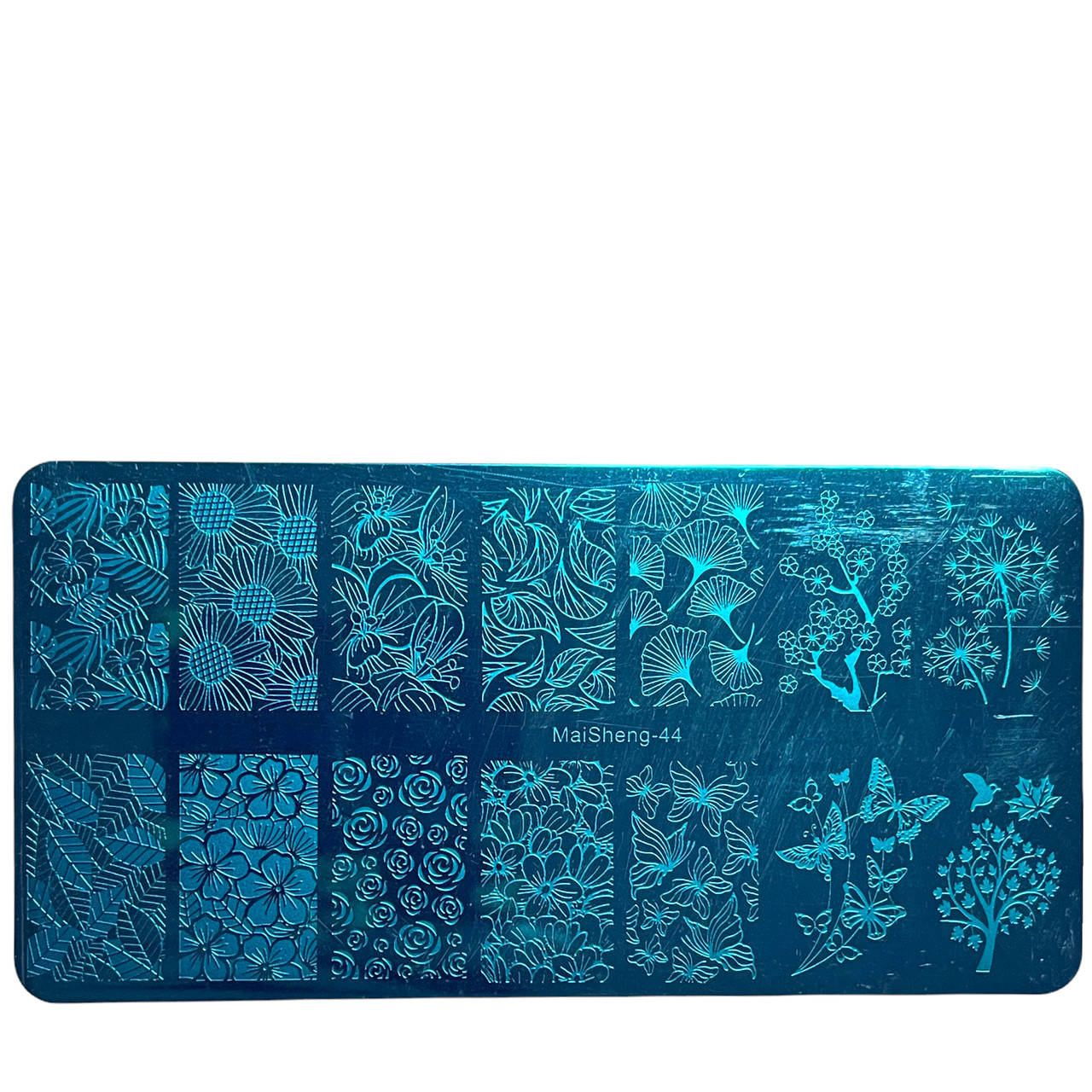 

Диск для стемпинга металлический, маленький (12 см * 6 см) MaiSheng-44, Разные цвета