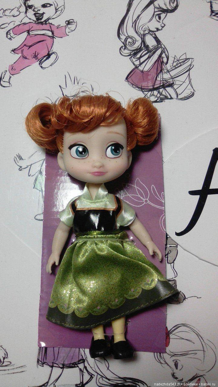 

Принцессы малышки из коллекционного набора Disney Animators´ Collection Mini Doll, отрезаны от набора Анна