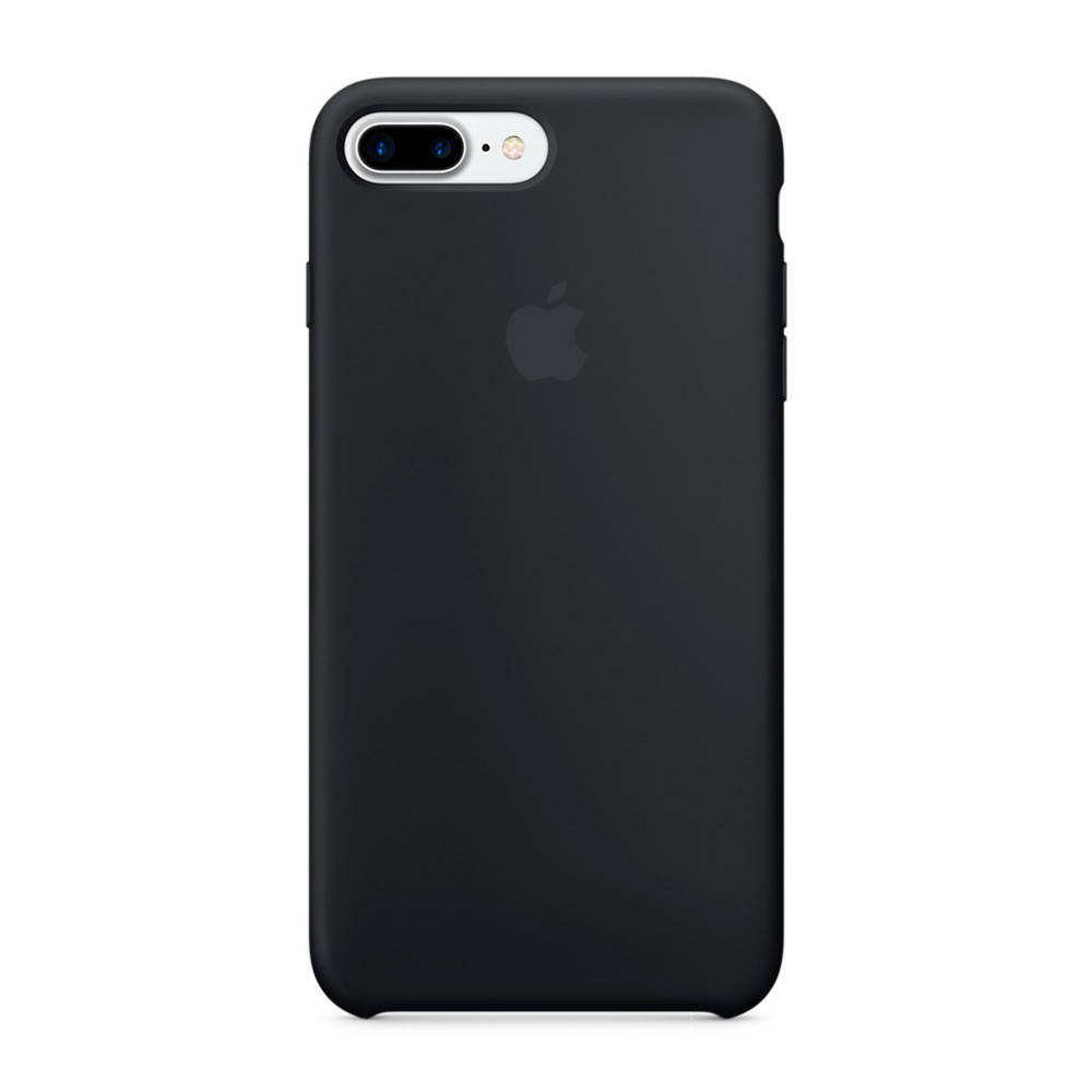 

Силиконовый чехол Silicone Case Apple iPhone 7 Plus \ 8 Plus Black, Черный