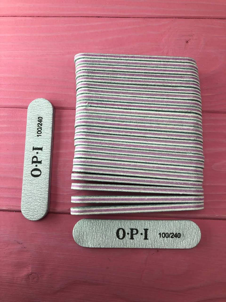 

Пилочка двухсторонняя OPI - мини 50 шт. 100/240