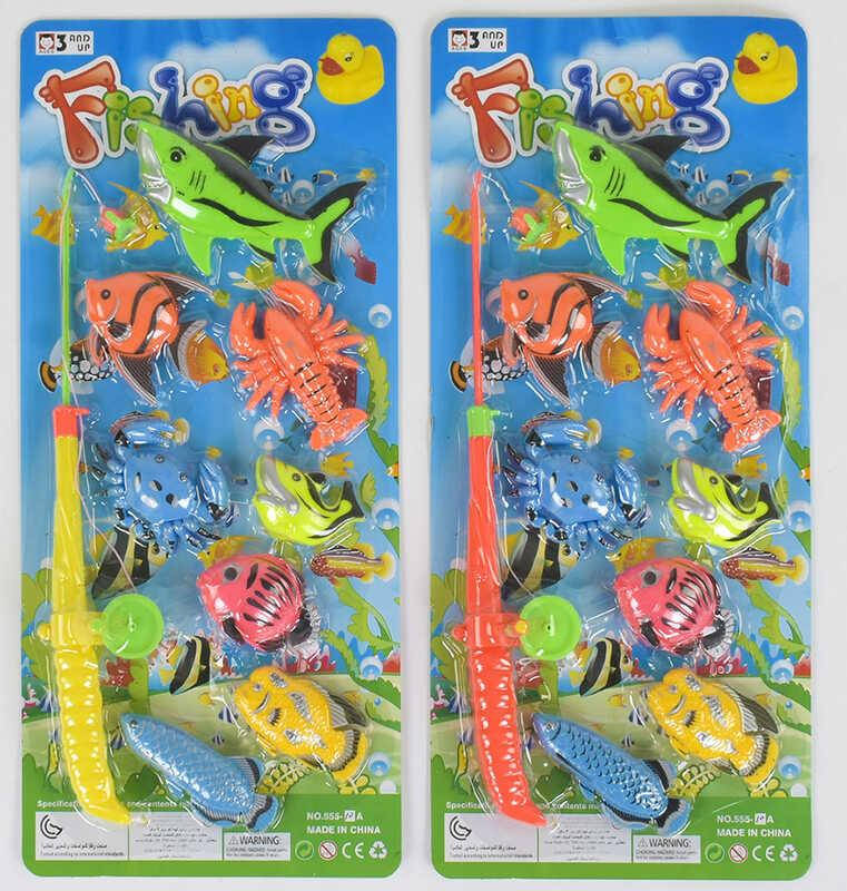 

Рыбалка 999-10 A (192/2) 2 вида, 8 рыбок, магнитная, на листе