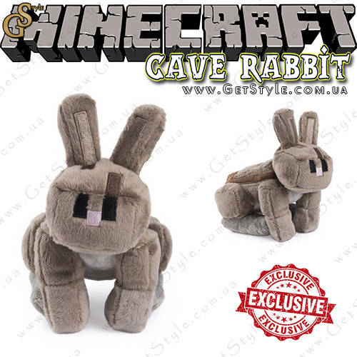 

Игрушка Пещерный кролик из Minecraft Cave Rabbit 18 х 14 см