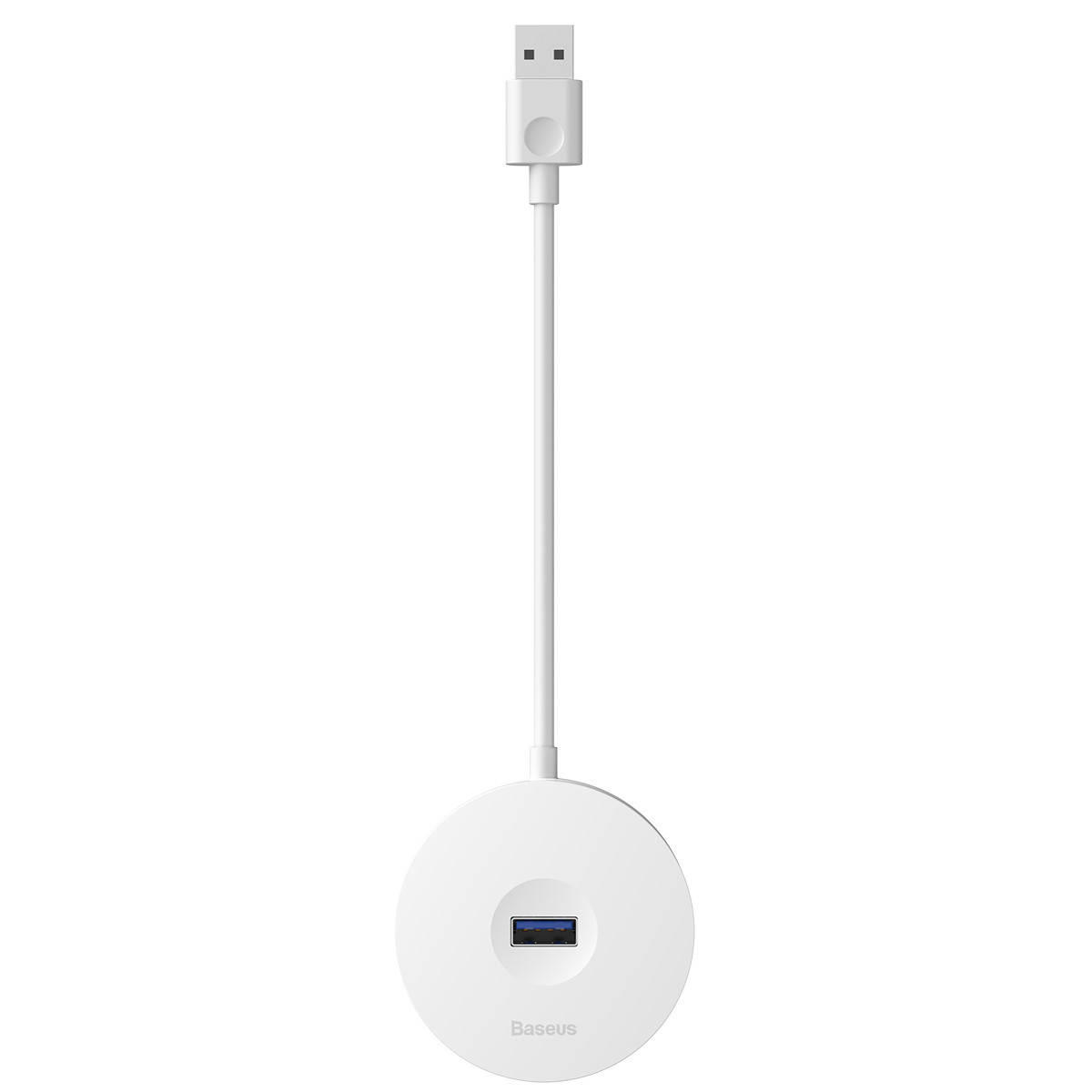 

USB Hub Baseus Round Box USB3.0 to USB3.0*1 + USB2.0*3 Белый (CAHUB-F02)
