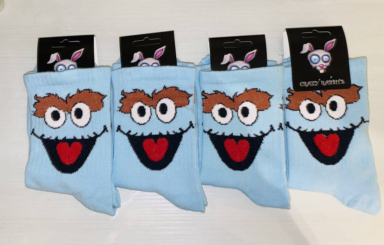 

Носки молодежные демисезонные унисекс Crazy Размер 36-44