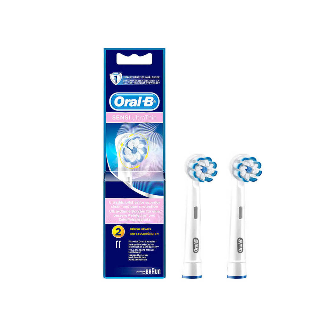 

2 шт. Насадки для зубной щетки ORAL-B UltraThin ORAL-B EB 60