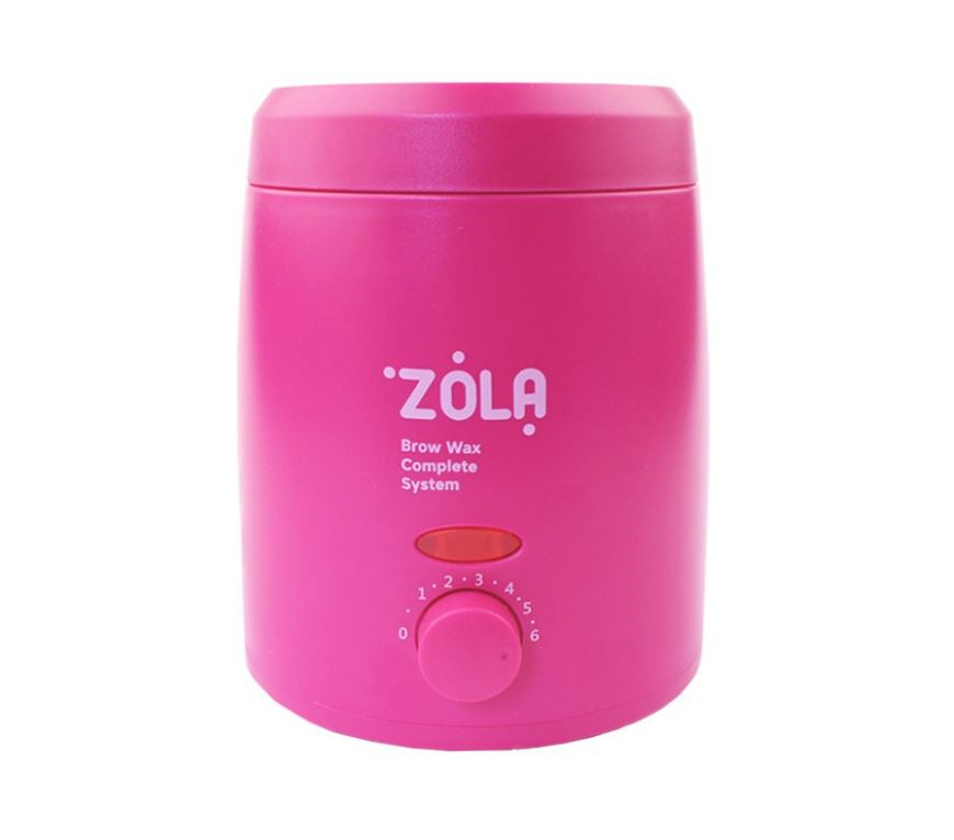 

Воскоплав баночный ZOLA Brow Wax Complete System, чаша 200 мл, цвет розовый