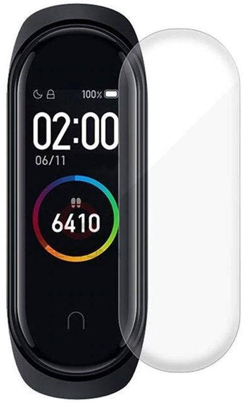 

Защитная пленка для фитнес трекера Mi Band 5/6 Clear