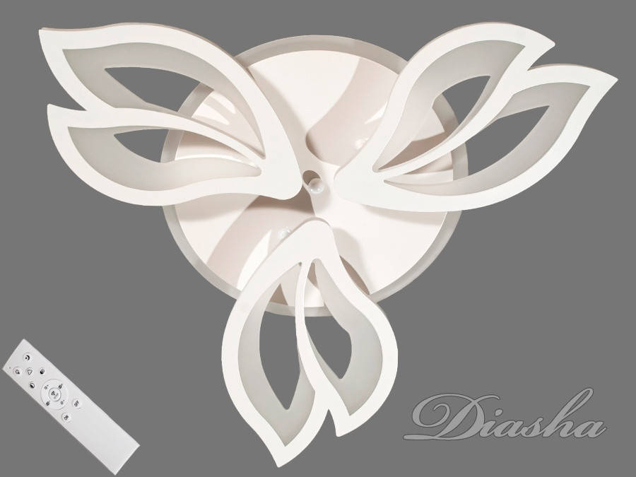 

Стильная потолочная люстра MX2645/3WH LED 3color dimmer