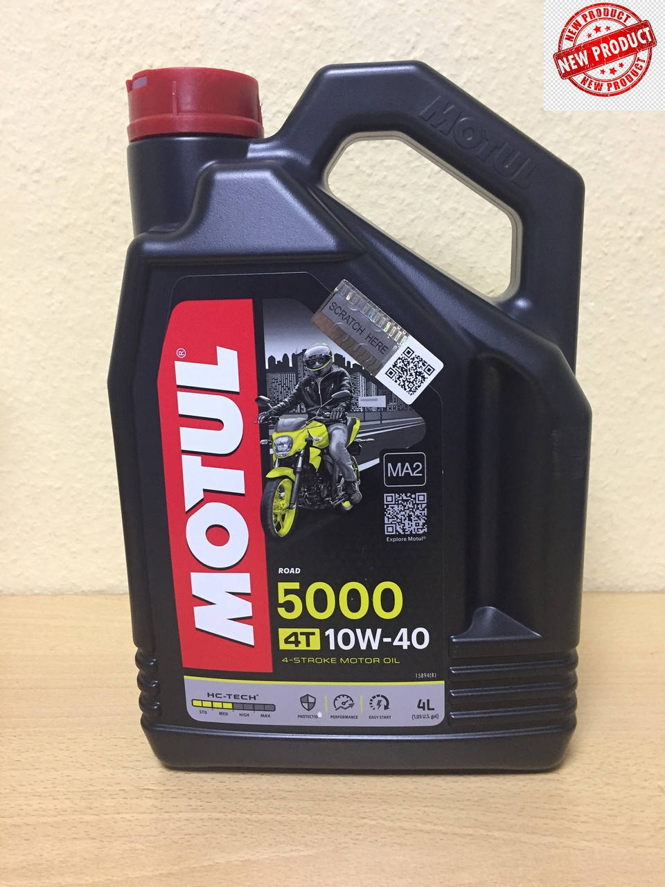 

Масло MOTUL 5000 4T 10W-40 4л (104056)