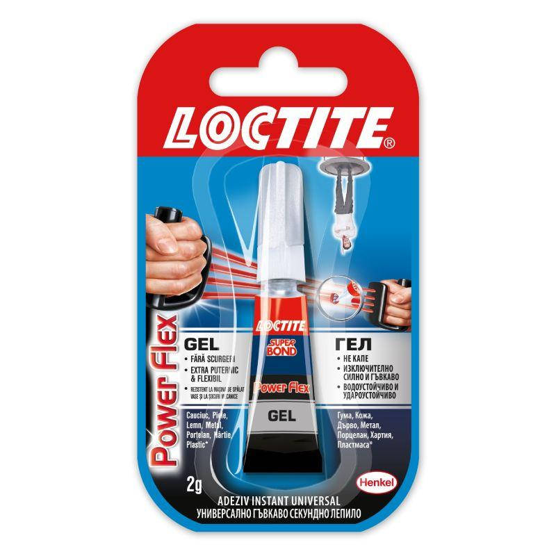 

Loctite super bond power gel-Универсальный моментальный клей в форме геля.