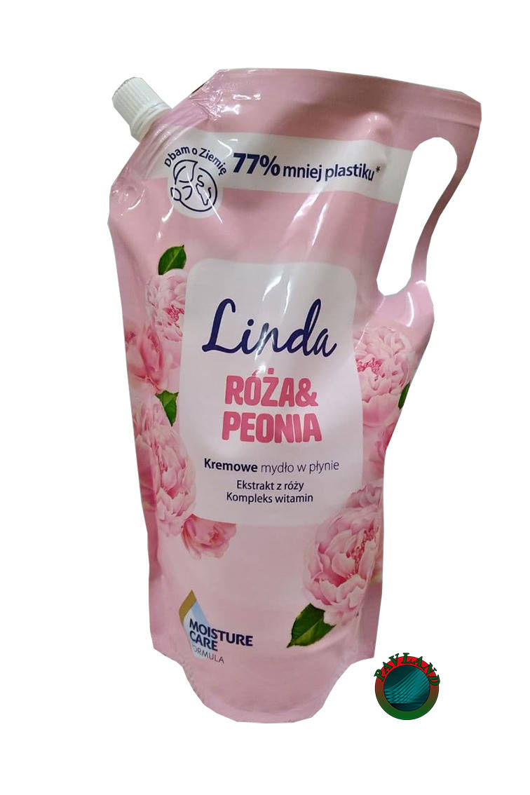 

Жидкое мыло Linda ROZA&PEONIA 1л Польша