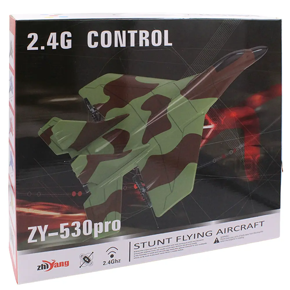 

Летающий Самолёт на радиоуправлении из пеноматериала Серый