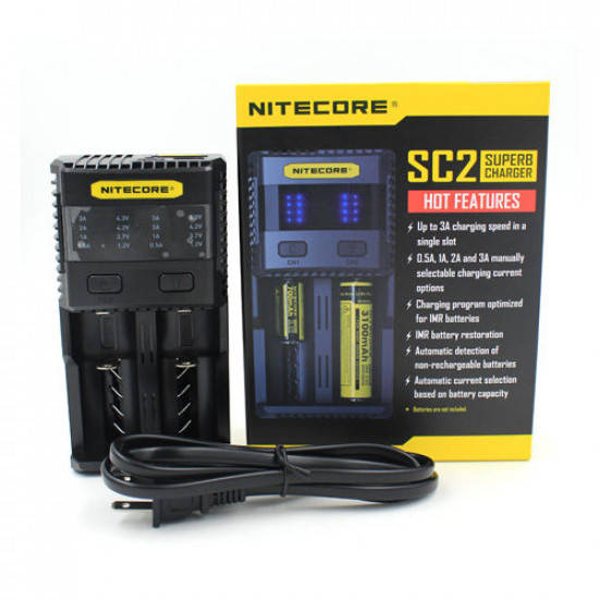 

Универсальное зарядное устройство Nitecore Digicharger SC2