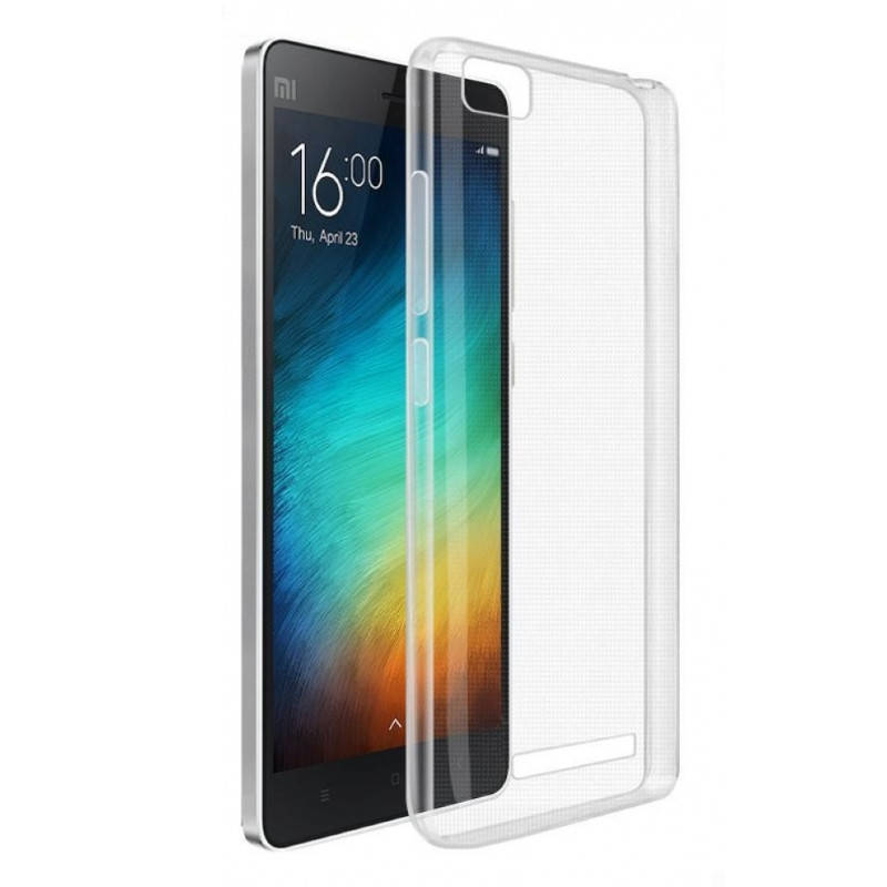 

Чехол накладка TPU для Xiaomi Mi 4i / Mi 4c Ultra thin ser. Прозрачный / бесцветный