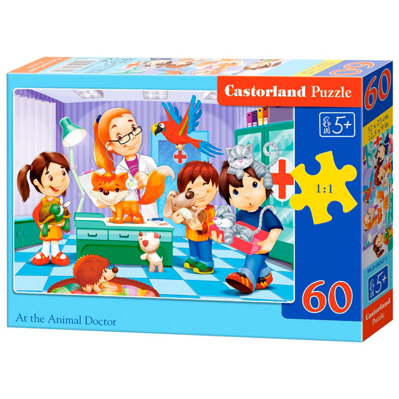 

Пазлы Castorland 06847 "Ветеринар" 60 элементов