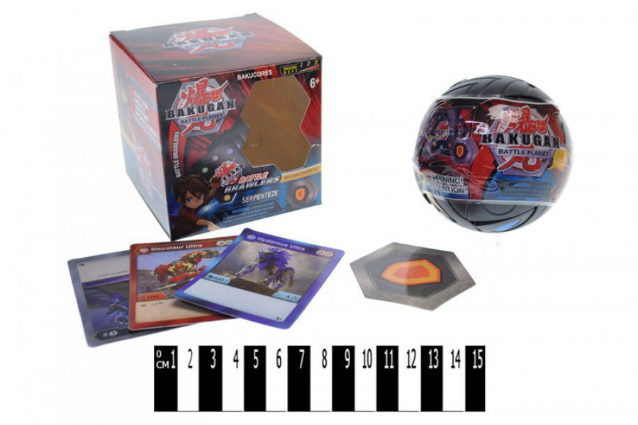 

Bakugan 976103, шар 4 вида микс, бакуган