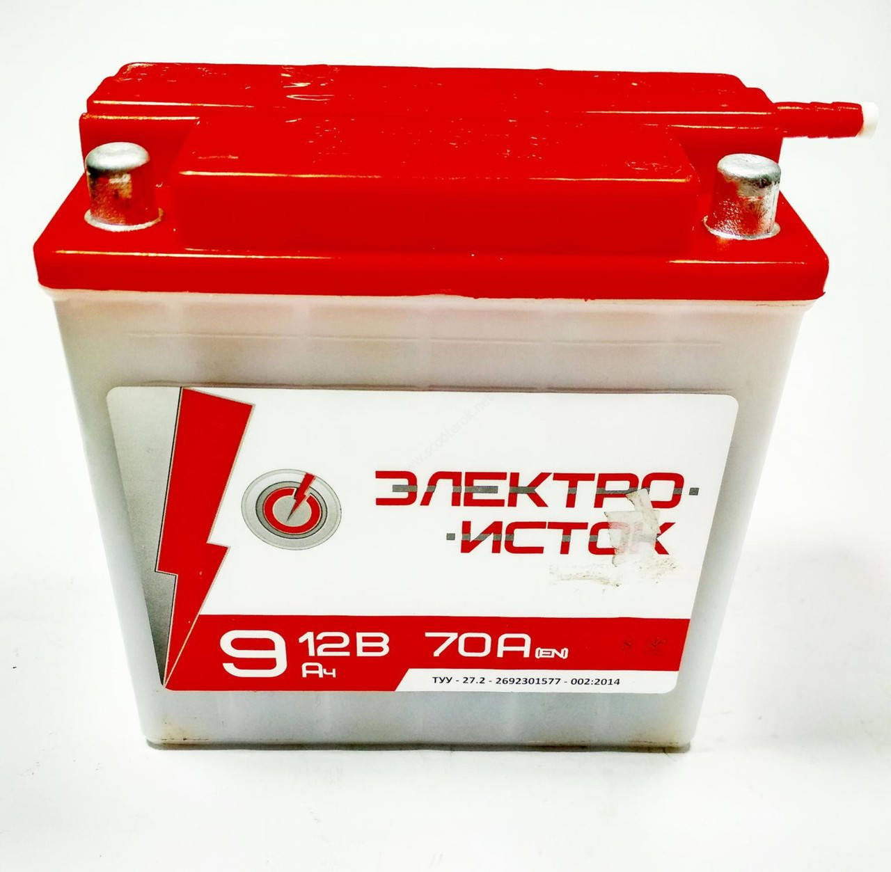 

Аккумулятор 12V 9Аh 6мтс9 135/70/140 мм (кислотный) Электроисток