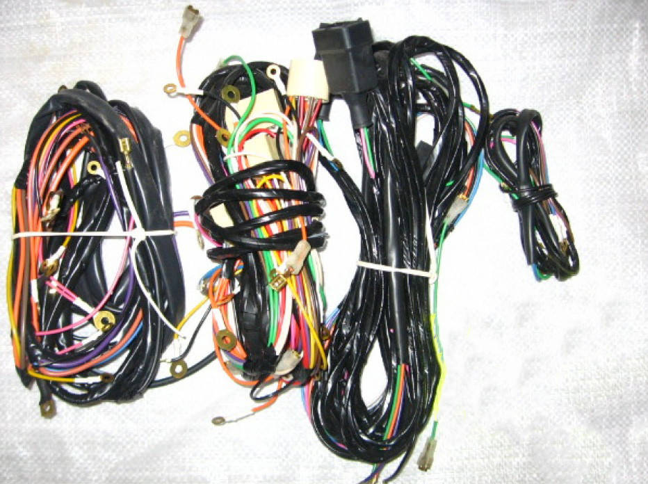 

Проводка низковольтная ГАЗ 53А (комплект на авто)