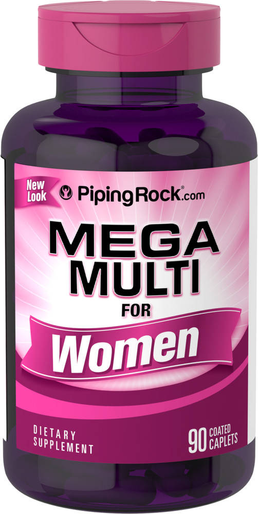 

Piping Rock Woman's Mega Multi, Женские витамины (90 таб.)