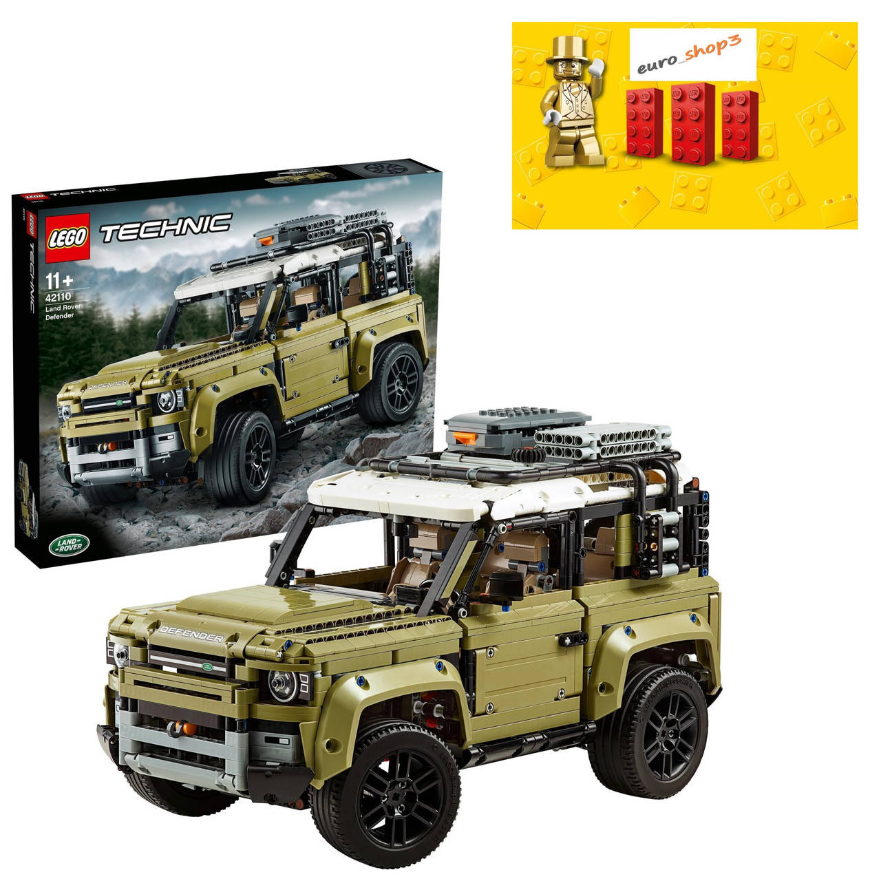 

LEGO Technic Land Rover Defender 42110, Разные цвета