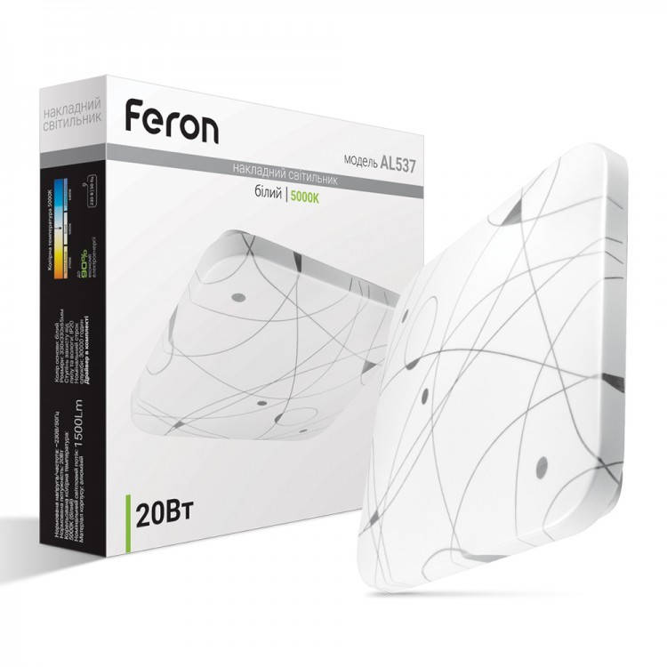 

Светодиодный светильник Feron AL537 20W 5000К