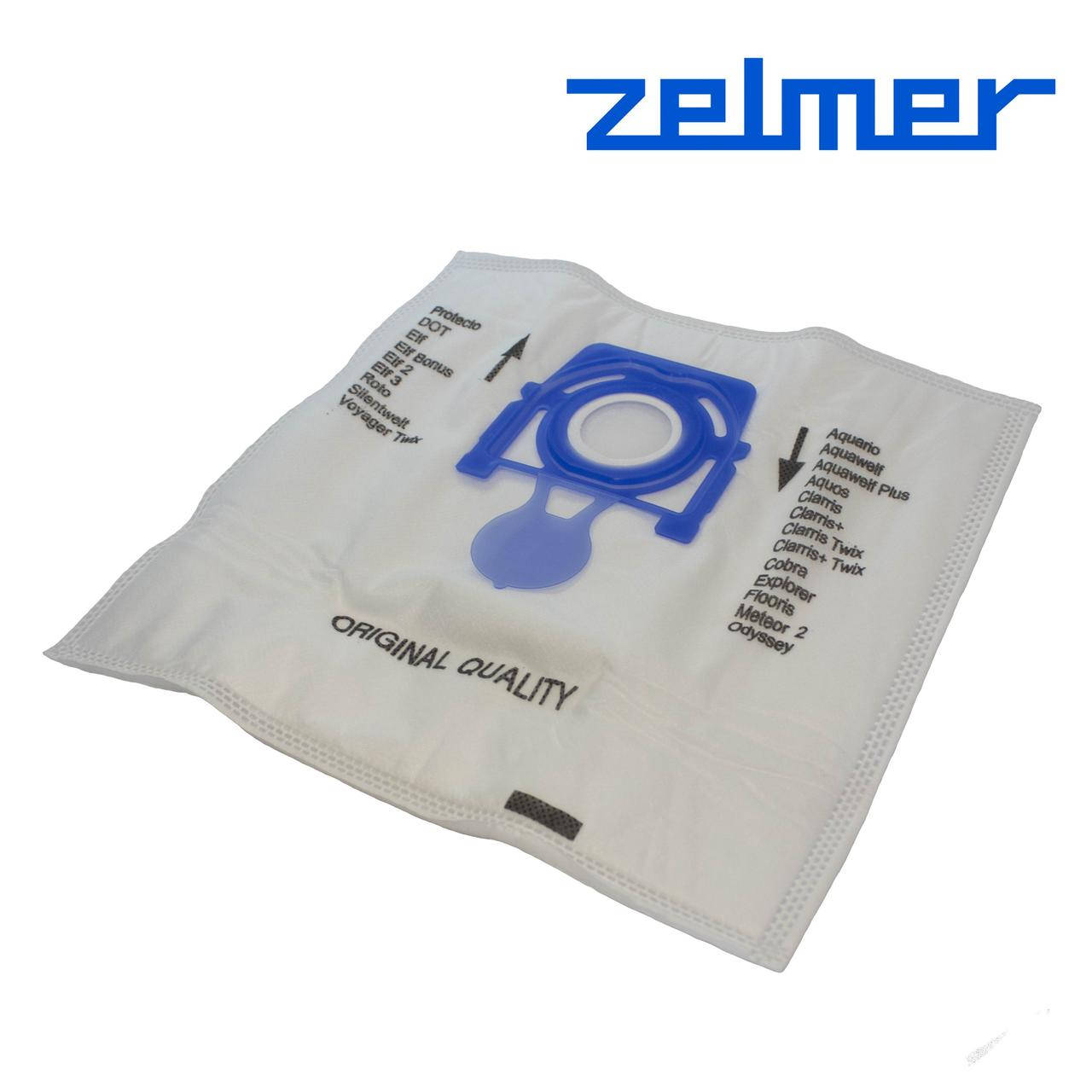 

Набор мешков (4шт) для пылесоса Zelmer (микроволокно) 49.4000