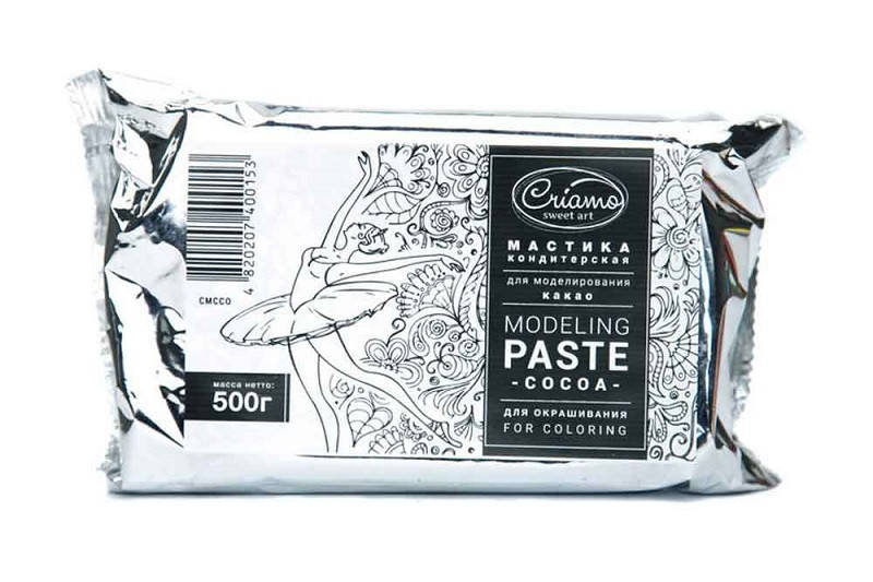 

Мастика Criamо Премиум для моделирования (на основе какао-масла) 500гр