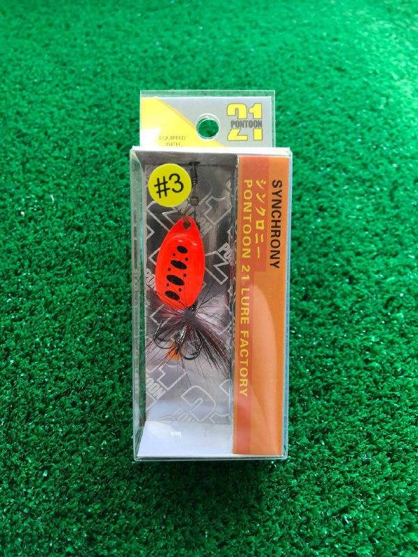 

Блесна вертушка Pontoon 21 SYNCHRONY #3.0 (6.6g) Цвет-10