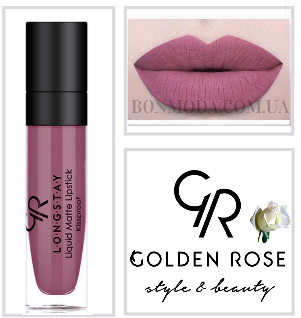 

Матовая стойкая жидкая помада Golden Rose 3 Longstay liquid Matte № 03