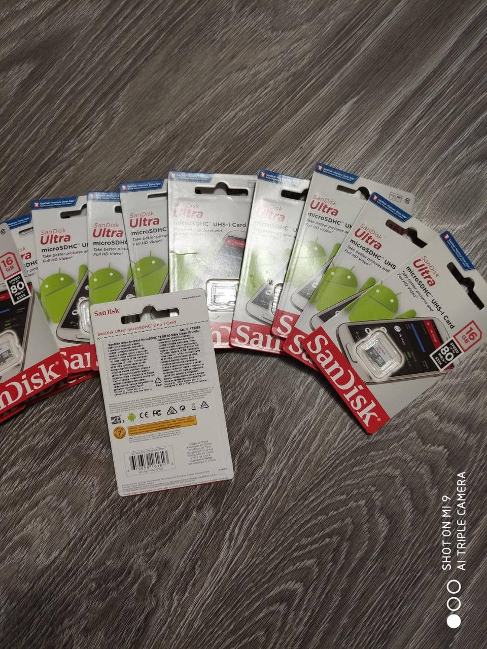 

Карта памяти micro SD SanDisk Ultra 16Gb class 10