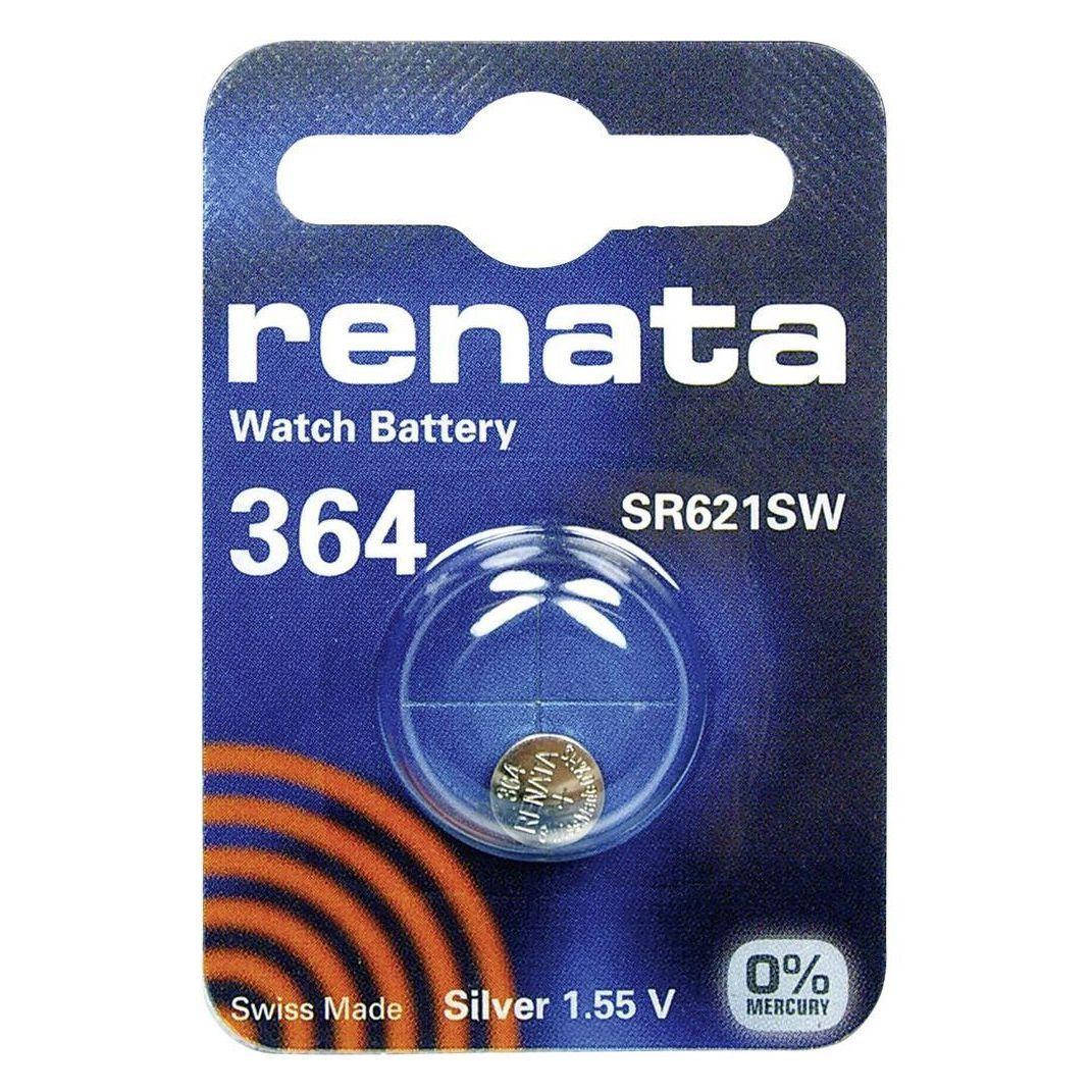 

Батарейки Renata SR621SW (364) (164) (AG1) 1шт