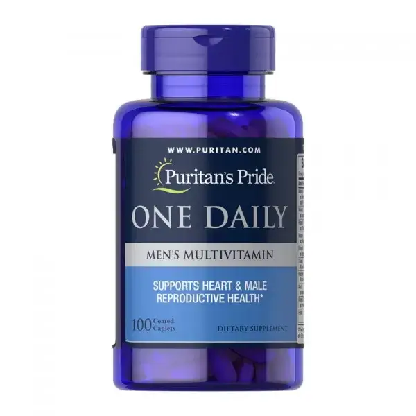 

Витамины для мужчин Puritan's Pride One Daily Men's Multivitamin 100 caplets
