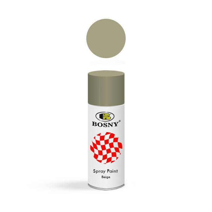 

302 Бежевий ФАРБА В АЕРОЗОЛІ BOSNY 400мл, Бежевый
