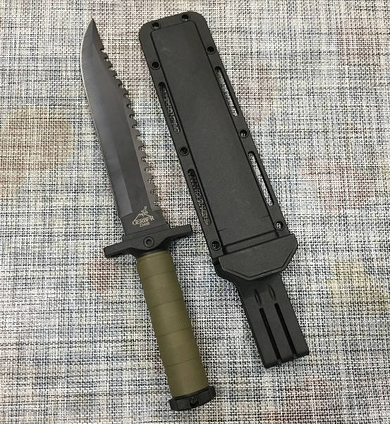 

Нож с чехлом для охоты и рыбалки GERBFR 2348В (35см)