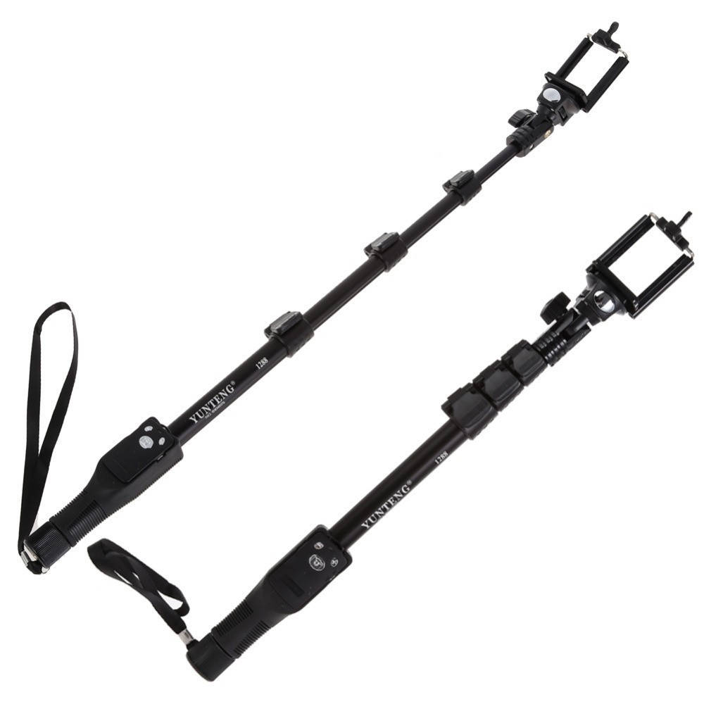 

Штатив монопод Yunfeng YF-1288 + Bluetooth кнопка Черный