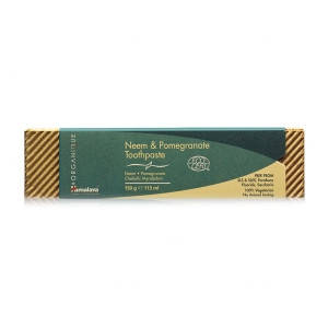 

HIMALAYA, органическая зубная паста, с нимом и гранатом, без фтора, 150 г