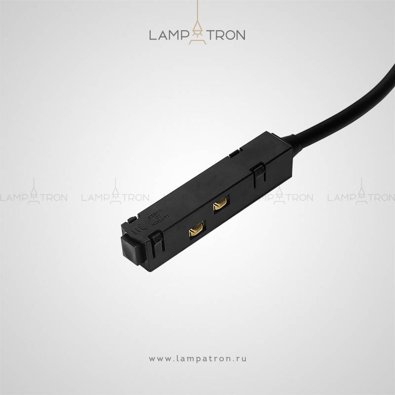 

Соединитель питания для магнитных трековых систем LAMPATRON Line In, Черный