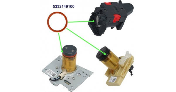 

Уплотнительное кольцо рабочего блока и термоблока O-Ring 43x35x4 mm Delonghi 5332149100
