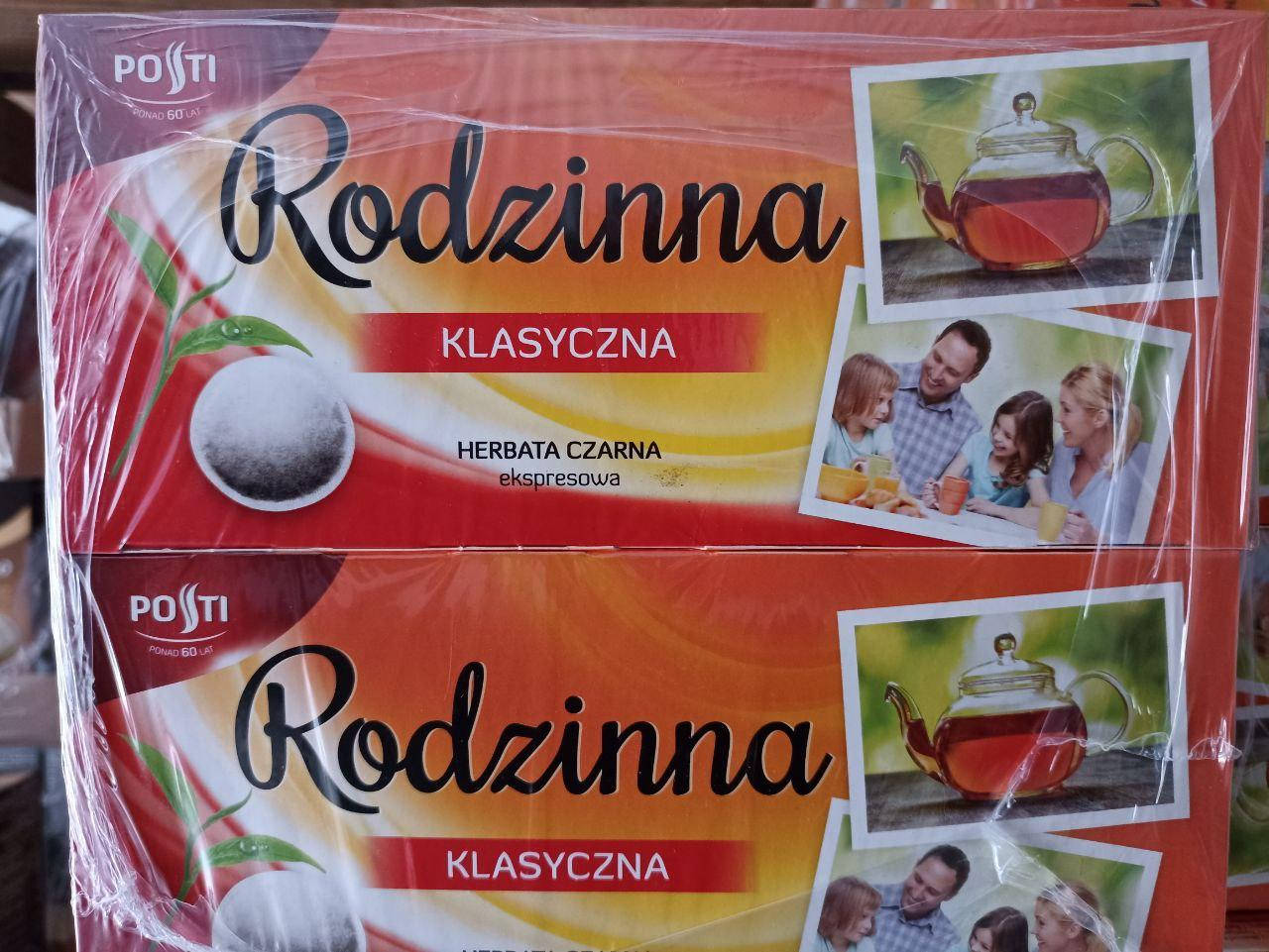

Чай черный Rodzinna 80 пакетиков
