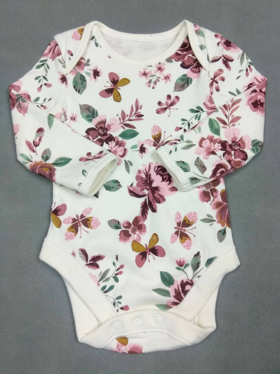 

Бодик с длинным рукавом для девочки George, First size (50-56см)