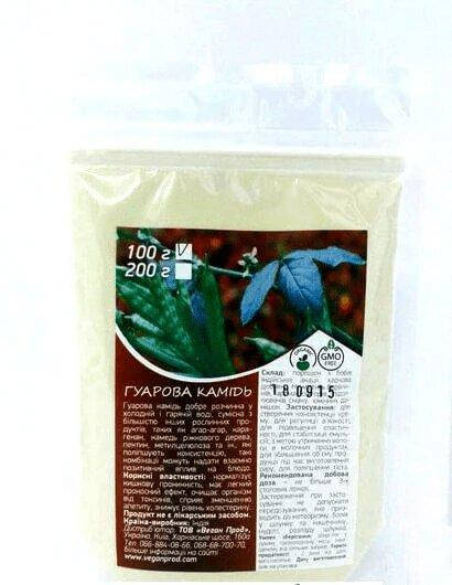 

Гуаровая камедь Vegan Prod 100г