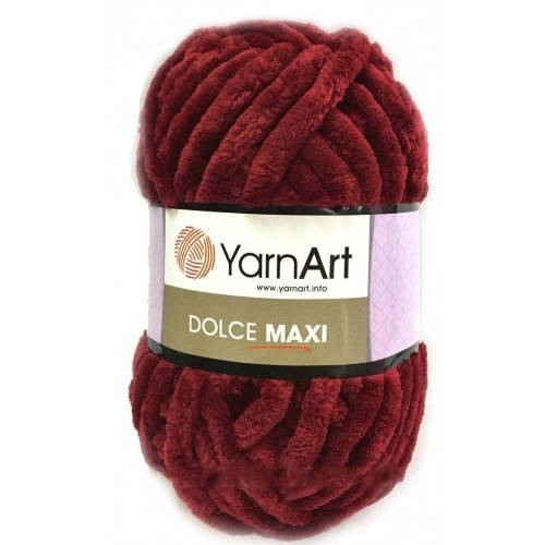 

Yarnart Dolce Maxi бордо № 752
