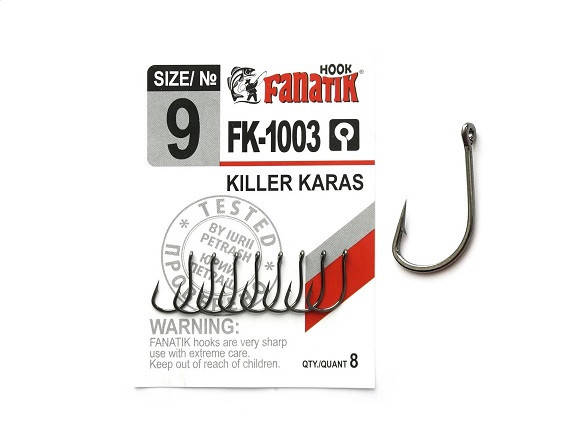 

Крючки Fanatik KILLER KARAS FK-1003 №9 (8шт)