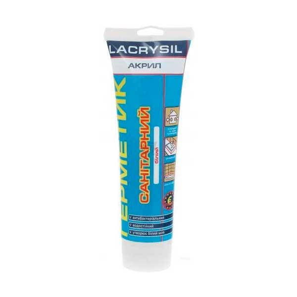 

Герметик акриловый Lacrysil санитарный белый 150 г