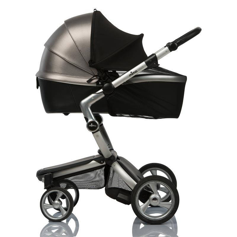 

Солнцезащитный козырек с москитной сеткой Кап для коляски Must Have Shade 2в1 чёрный, Черный