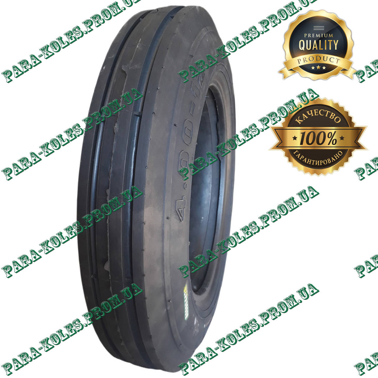 

Покрышка для минитрактора 4.00-12 "LONG SHAN" с камерой, дорожный рисунок протектора