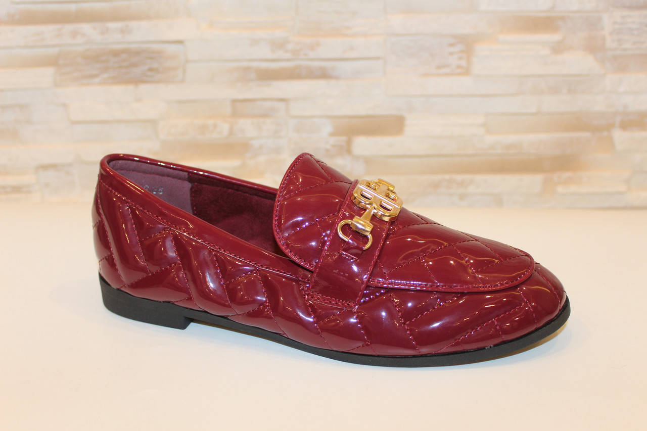 

Туфли женские бордовые Т1260 39, Бордовый