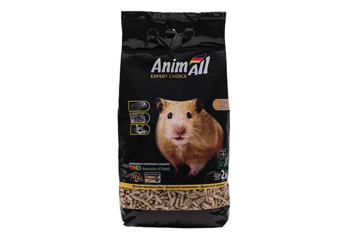 

Наполнитель древесный AnimAll (АнимАлл) без аромата 2кг для грызунов