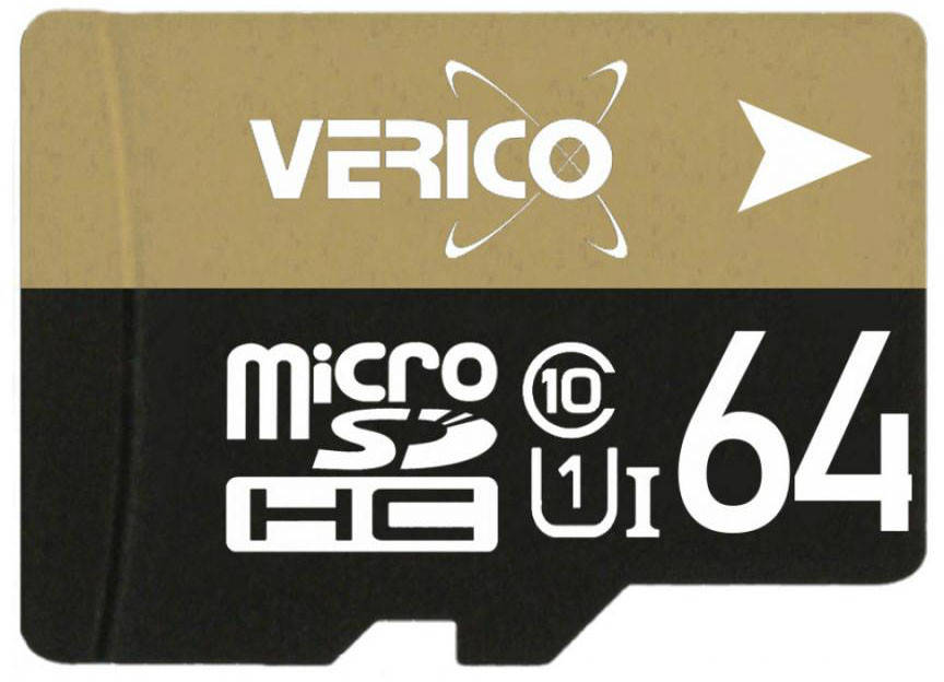 

Карта памяти Verico MicroSDHC 64GB Class 10